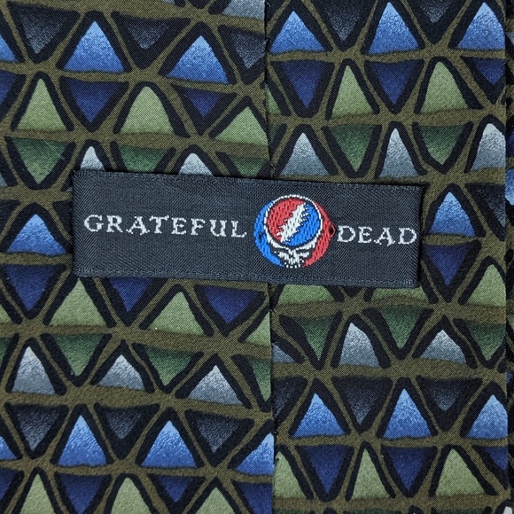 Vintage Grateful Dead Silk Tie Dupree's Diamond - Picture 7 of 8